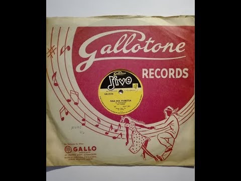 THE BABES  "Nna Kea Itsebetsa"  South African 78 rpm GALLOTONE -JIVE 1956 African Jive
