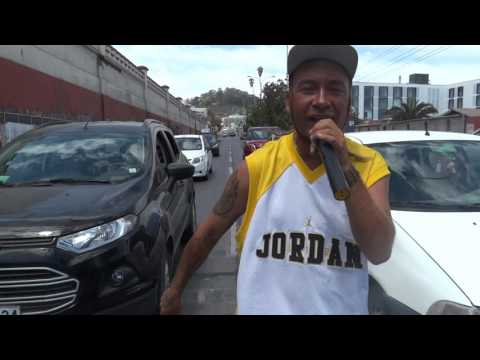 EL ZANAH DMF FREESTYLE EN EL SEMAFORO