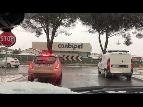 Snow in Florence in 2018