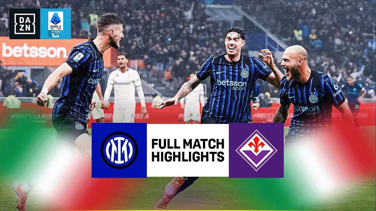 Inter vs Fiorentina | Lega Serie A Highlights | Matchday 9 | 2025-2026