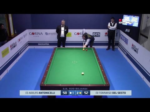 Del Sesto Tommaso VS Antonicelli Adolfo - 20° Campionato Italiano Massafra