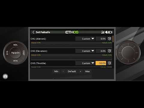 FrSky Ethos-Failsafe- Overview and explanation
