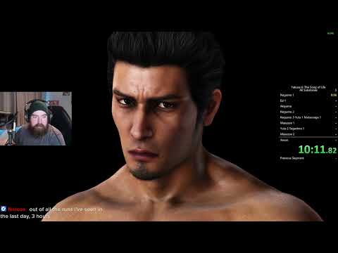 Yakuza 6 All Substories Speedrun - 6:11:44