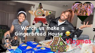 Gingerbread house Vlog |Day 11|