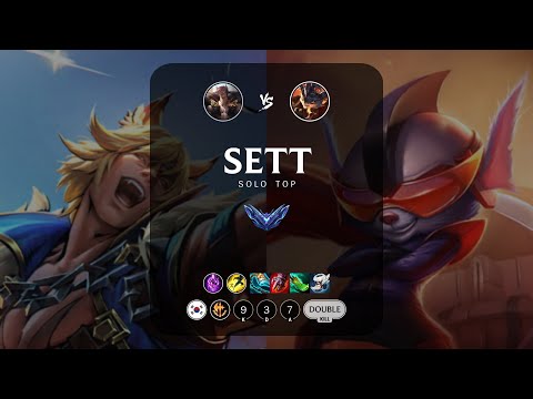 Sett Top vs Rumble - KR Diamond Patch 13.14