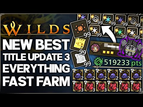 Monster Hunter Wilds - New Best OP EVERYTHING Farm - Title Update 3 Perfect Talisman, Artian & More!