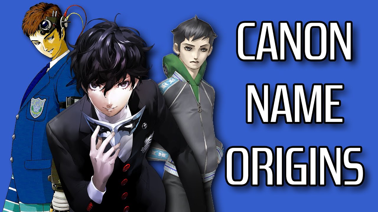 SMT & Persona "Canon" Protagonist Name Origins