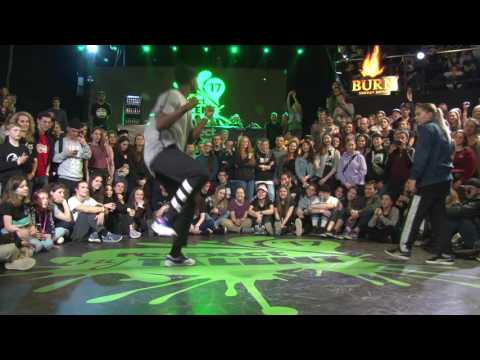 RESPECT MY TALENT-2017. Pro hip-hop 1/8 Sam Yudat vs Mini Minja