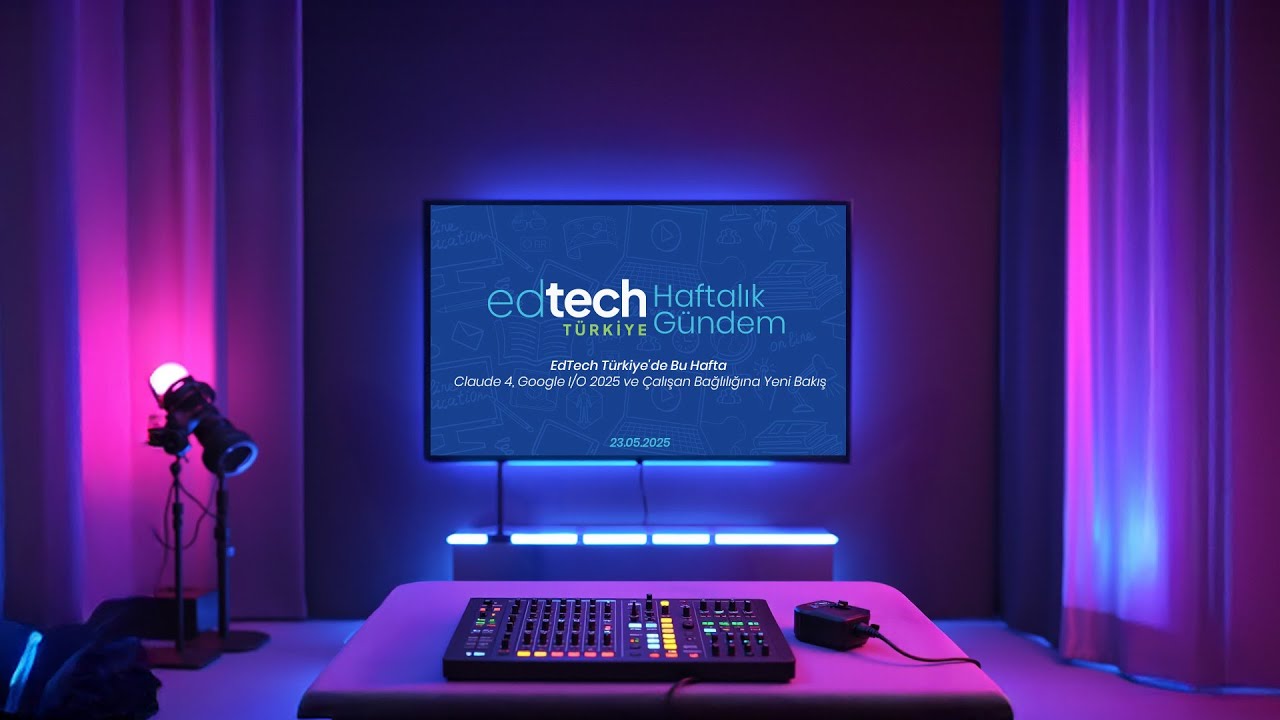 EdTech Türkiye'de Bu Hafta | Claude 4, Google I/O 2025 ve Çalışan Bağlılığına Yeni Bakış