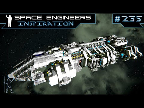Space Engineers Inspiration - E235: MCRN TACHI, Heidkamp Class Destroyer, & SAI Centaur