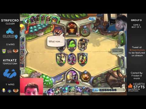 Hearthstats Invitational - Group D: Strifecro vs Kitkatz