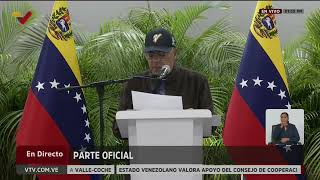 Jorge Rodríguez, June 30, 2026, 1:40 PM update following earthquakes in Venezuela