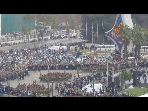 Video | Syria holds military parade to mark one year since Assad ouster | AFP