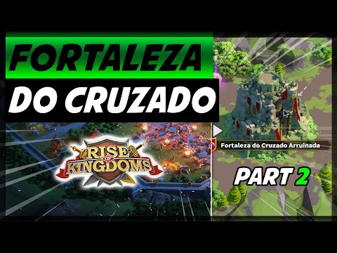 TENTATIVAS PARA PEGAR A FORTALEZA DO CRUZADO | RISE OF KINGDOMS COMO PEGAR A FORTALEZA DO CRUZADO