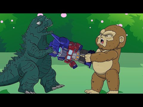 Baby Godzilla, Kong vs. Skullcrawlers - Helplessness | Animation #1
