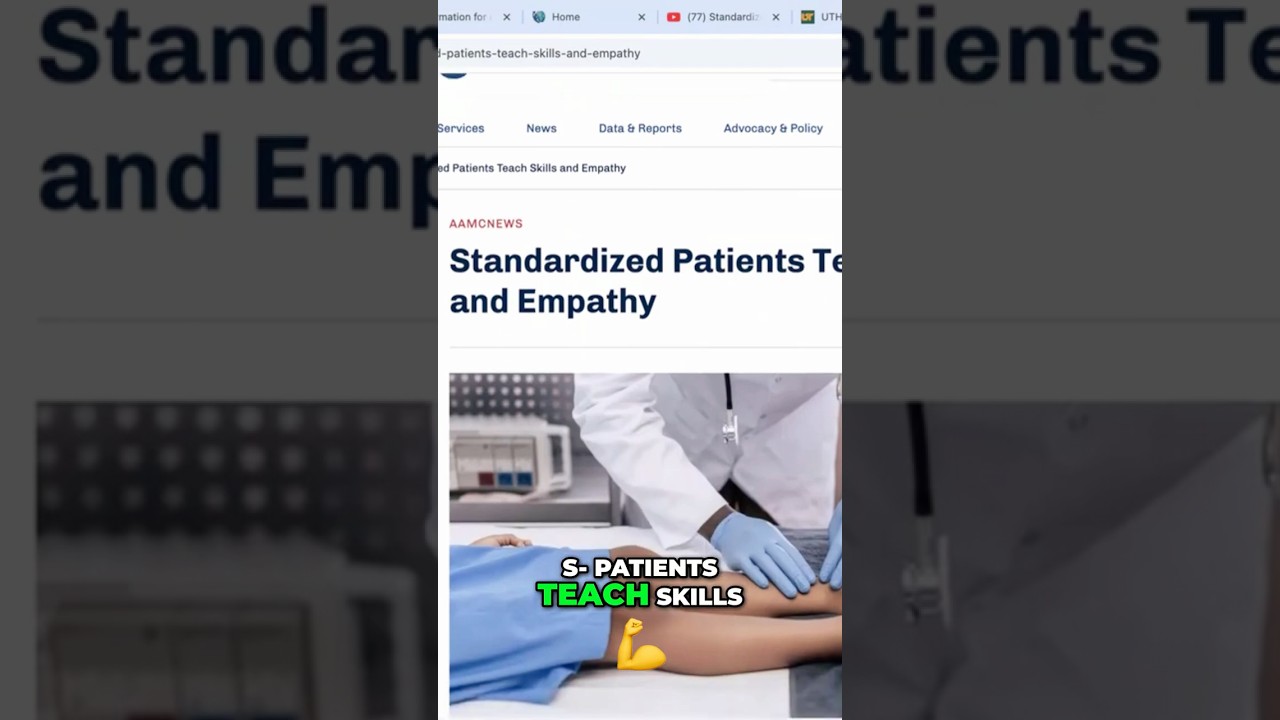 I Never Knew You Could Be Paid to Be a Fake Patient