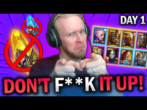 NEW F2P ACCOUNT DAY 1! BEST TIPS for Starting Over in 2025 - Raid Shadow Legends