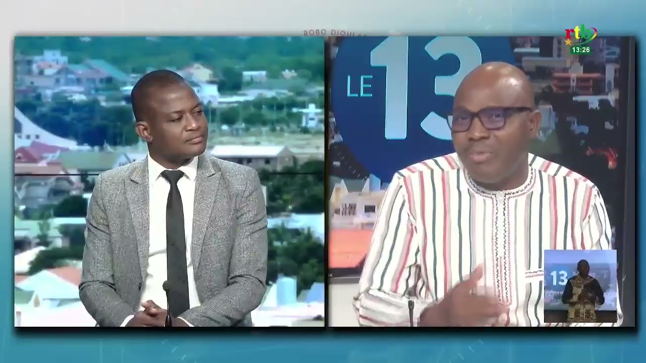 Drissa Coulibaly, Secrétaire Permanent du CAMC-O est l’invité du 13h de la RTB
