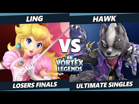 Vortex Legends 25 Losers Finals - Ling (Peach) Vs. Hawk (Wolf) SSBU Ultimate Tournament