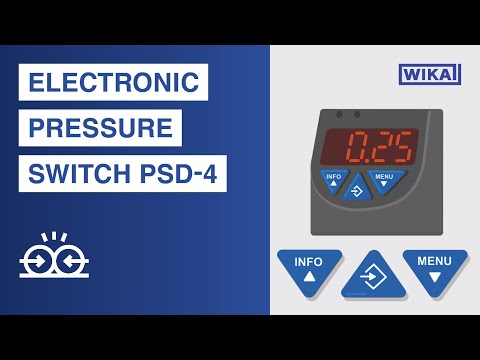 Electronic pressure switch