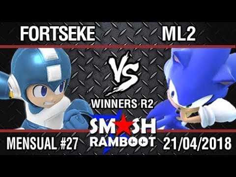 [SmashxRamboot#27] ForTseKe (Megaman/ZSS) Vs. ML2 (Sonic) Winners R.2