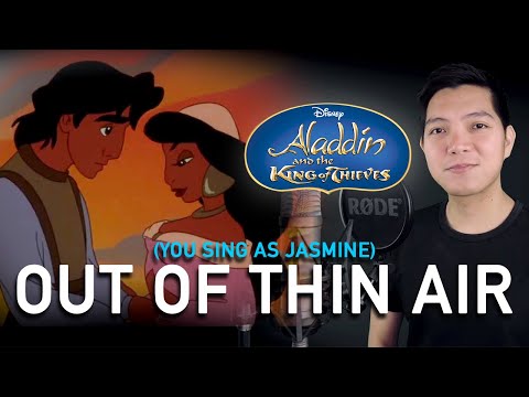 Out Of Thin Air (Aladdin Part Only - Karaoke) - Aladdin And The King Of Thieves