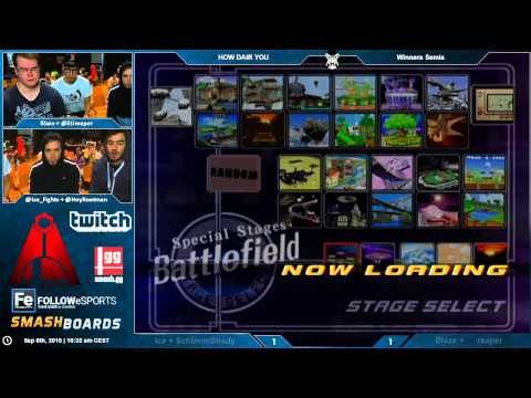 HDY - Ice + SchlimmShady Vs. Blaze + HEIR | reaper - Winners Semis - Melee Doubles