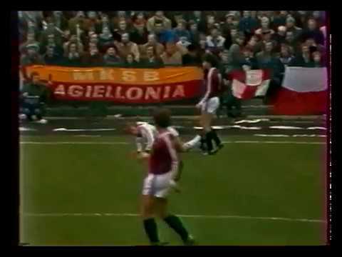 Widzew Łódź - Sparta Praga 1-0 1/16 finału Pucharu UEFA 19.10.1983 r.