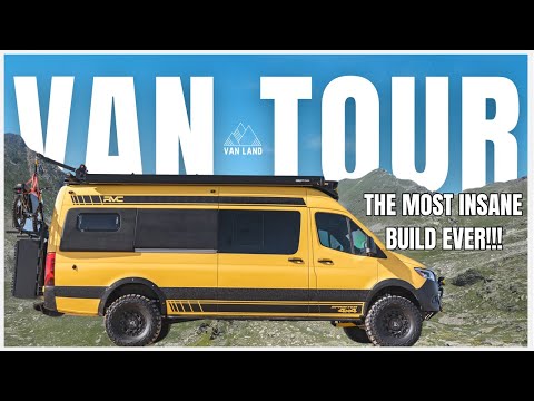 The Most Insane Van Build Ever!! | Van Tour