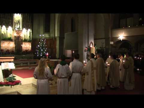 Christmette 2012: Segen und Lied "Stille Nacht, heilige Nacht" (Teil 3)