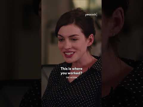 40 years at the phone book factory??? #TheIntern #AnneHathaway #RobertDeNiro #Shorts