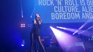 Manic street preachers ft. The Anchoress  Little Baby Nothing at Roundhouse Q Awards 2017