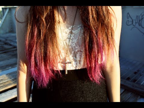 How To Do Ombre Dip Dye On Shoulder Length Hair Yahoo