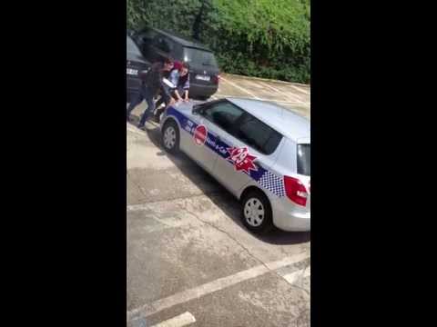 Spring Break Europe 2013 - Rent A Car / Crash