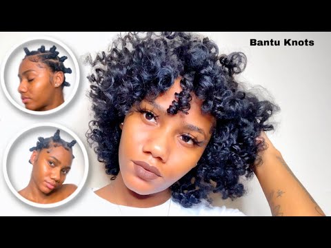 Bantu knots on natural hair | *DETAILED HOW TO*