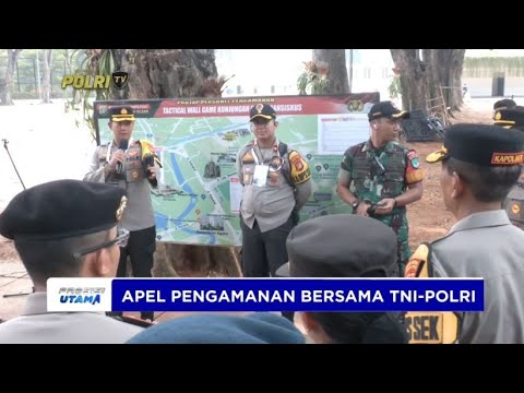 APEL PENGAMAN BERSAMA TNI POLRI OPS TRIBRATA JAYA 2024