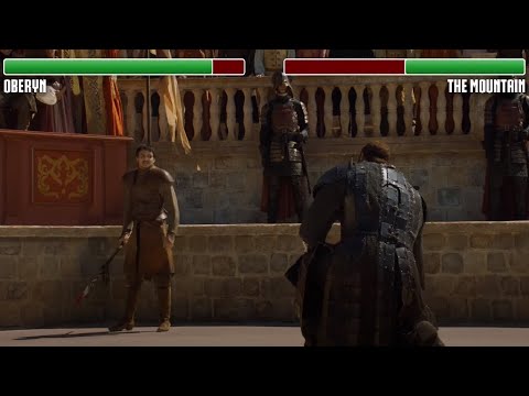 Game of Thrones Season 4 Episode 8: The Viper vs The Mountain full fight HD