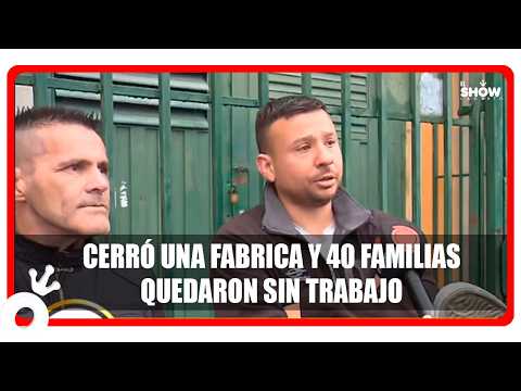 Despidos y desamparo: cerró una planta de suelas en Córdoba y los dueños la están desmantelando