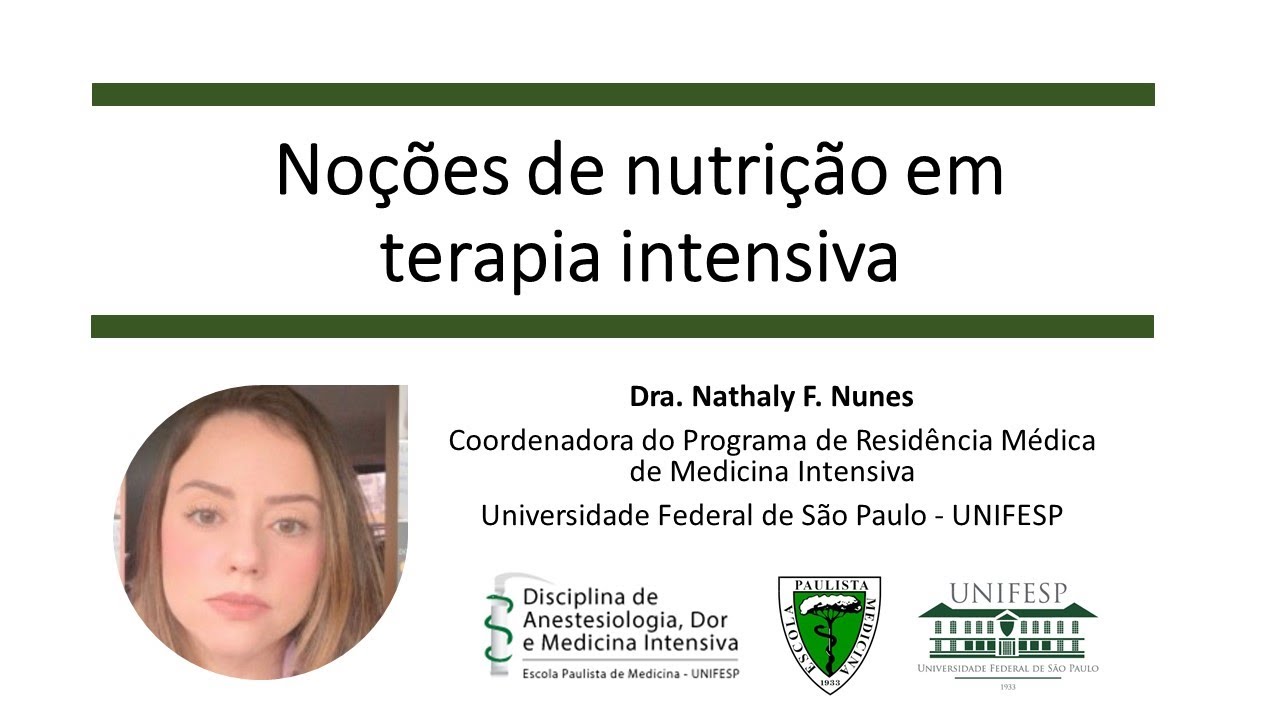 Noções de nutrição em terapia intensiva