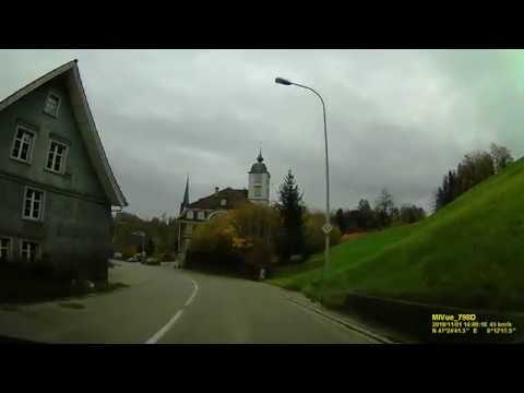 CH: Gemeinde Flawil. Kanton St. Gallen. Ortsdurchfahrt. November 2019