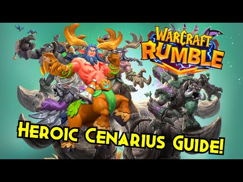 Heroic Cenarius Guide - All Families! - Warcraft Rumble