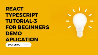 React TypeScript Tutorial for Beginners - 3 - Demo Application