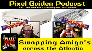Pixel Gaiden | Amiga A3000 and A1200 machine swap over the high seas!