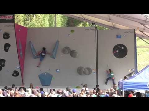 Tomoa Narasaki, Bouldering World Cup in Vail, USA