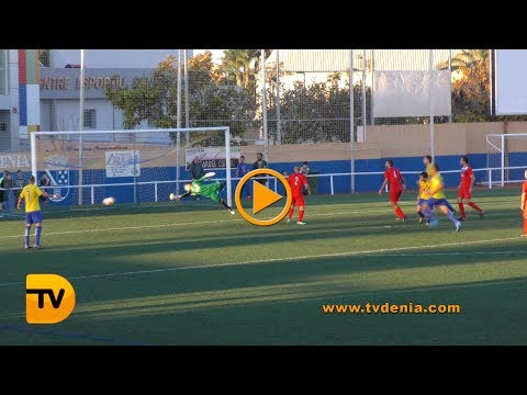 El CD Dénia pierde 2 puntos al empatar frente al Contestano 1 1