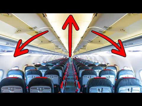 飛行機が広々として見えるのはそのためです（でもそうではありません）。 (That's Why Airplanes Seem Spacious (But They Are Not))