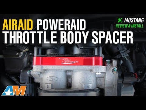 2005-2009 Mustang GT Airaid PowerAid Throttle Body Spacer Review & Install