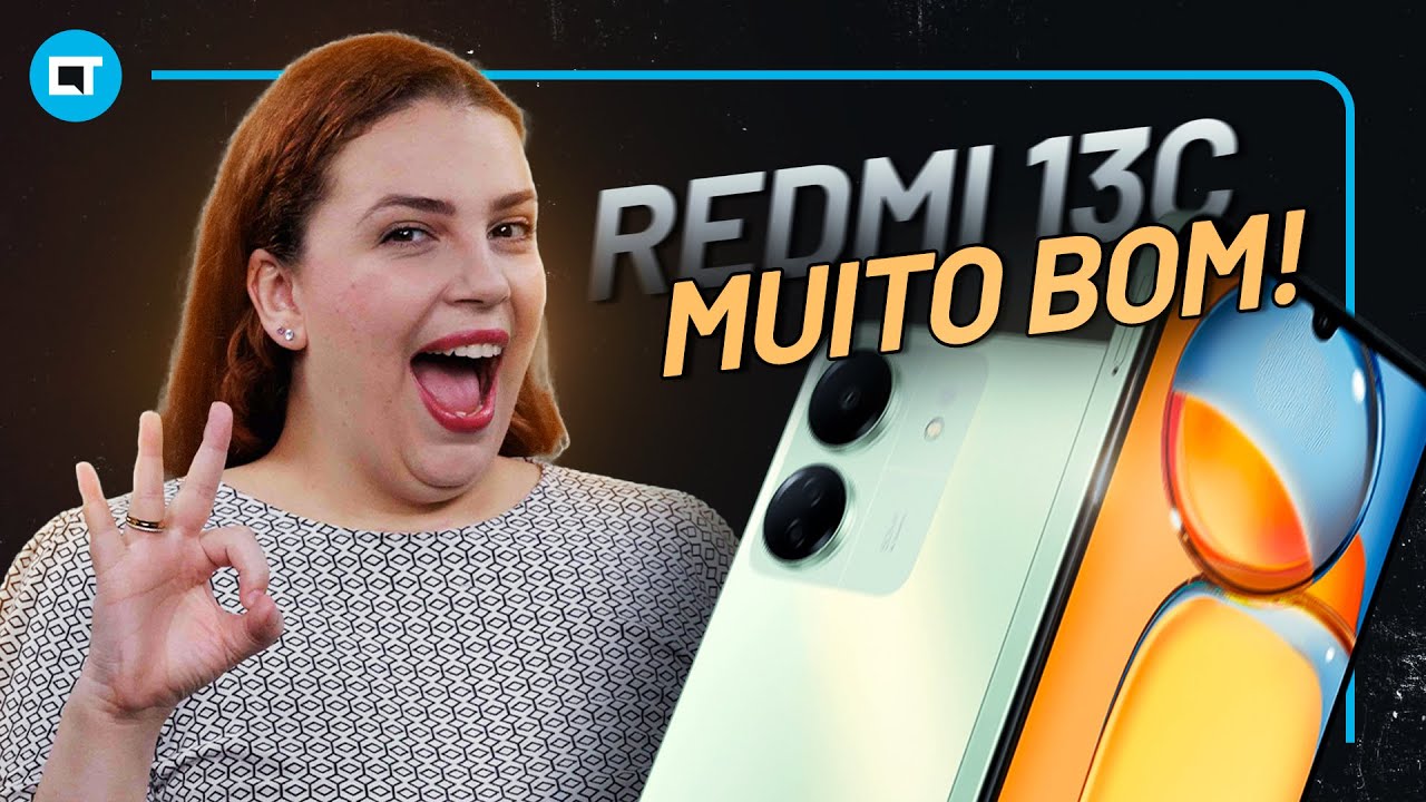 Miniatura da avaliação em vídeo de Smartphone Xiaomi Redmi 13C 128 GB Preto