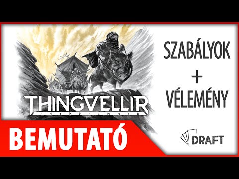 Nidavellir: Thingvellir társasjáték kiegészítő - :: DRAFT :: Társasjáték vlog