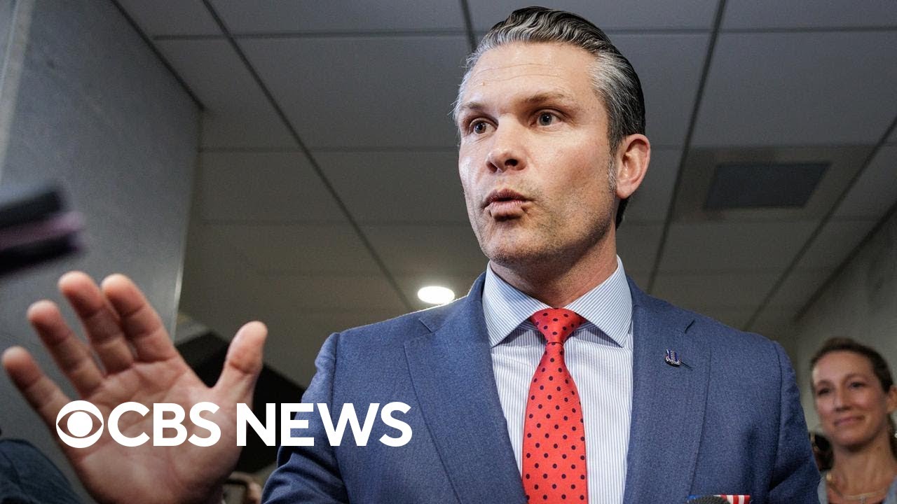 Hegseth still seeking support from senators, even as Trump reportedly searches for replacement